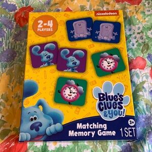 Blues Clues Memory Game AS IS